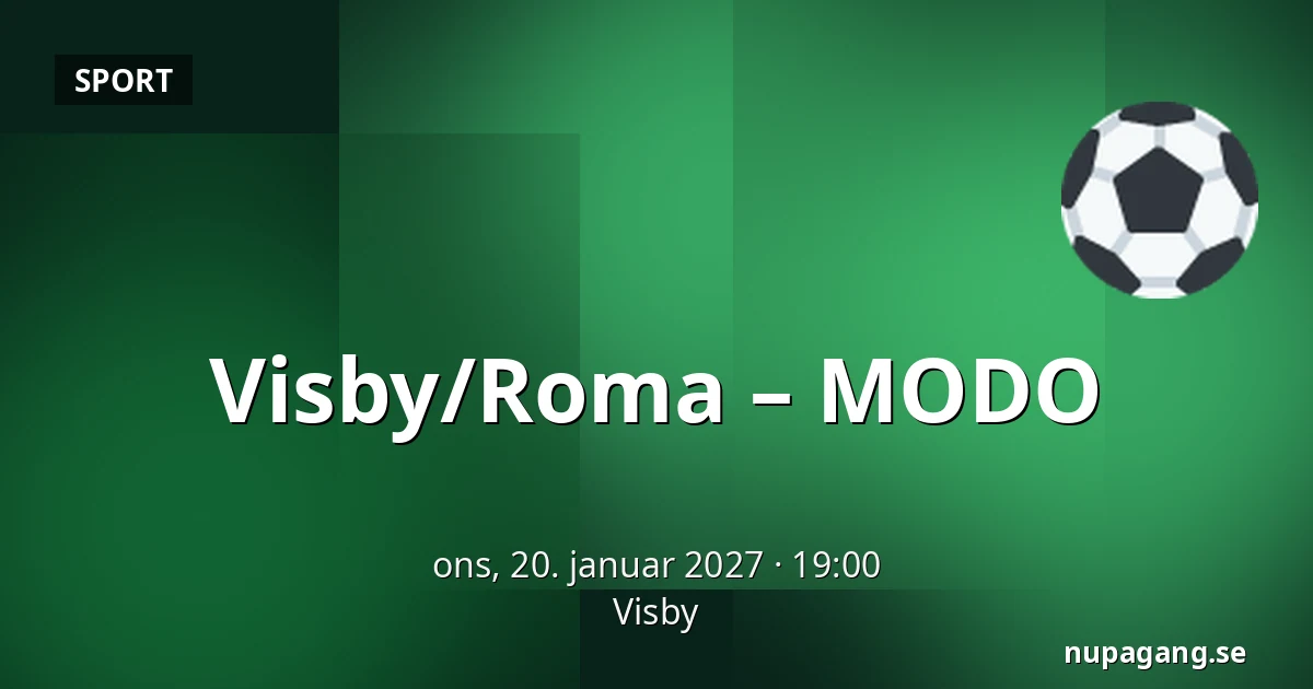 Visby/Roma – MODO — Visby