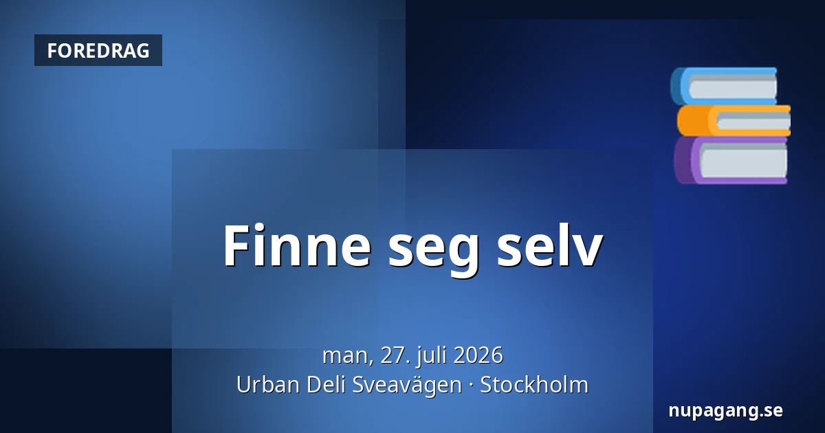 Finne seg selv — Urban Deli Sveavägen, Stockholm