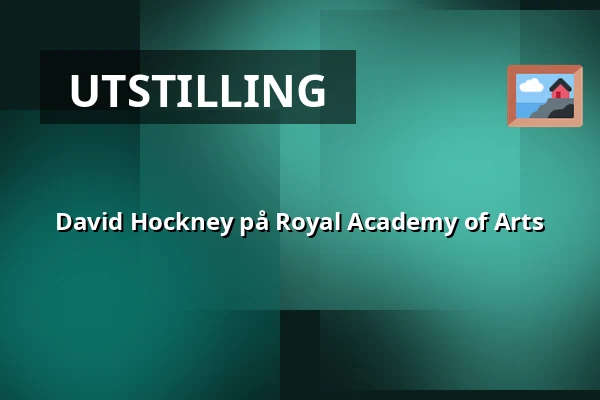 David Hockney på Royal Academy of Arts — Kino 1, Lund