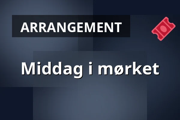 Middag i mørket — Gamla Stan, Stockholm