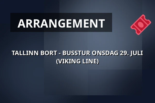 TALLINN BORT - BUSSTUR ONSDAG 29. JULI (VIKING LINE) — Gamla Ullevi, Göteborg
