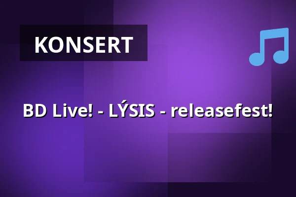BD Live! - LÝSIS - releasefest! — Broken Dreams Auditorium, Borlänge