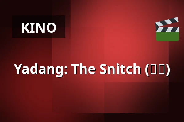 Yadang: The Snitch (야당) — Bio Skandia, Stockholm
