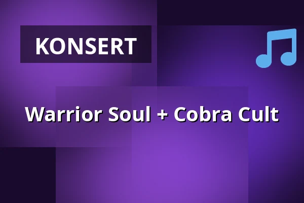Warrior Soul + Cobra Cult — ENCORE, Sundbyberg
