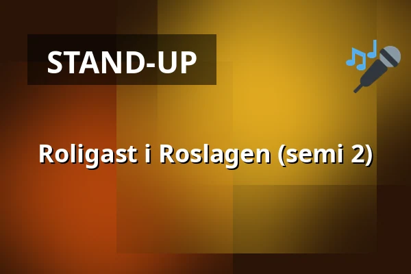 Roligast i Roslagen (semi 2) — Restaurang Havspiren, Norrtälje
