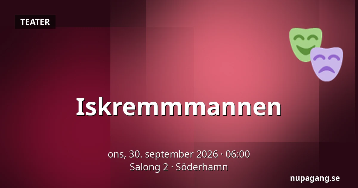 Iskremmmannen — Salong 2, Söderhamn
