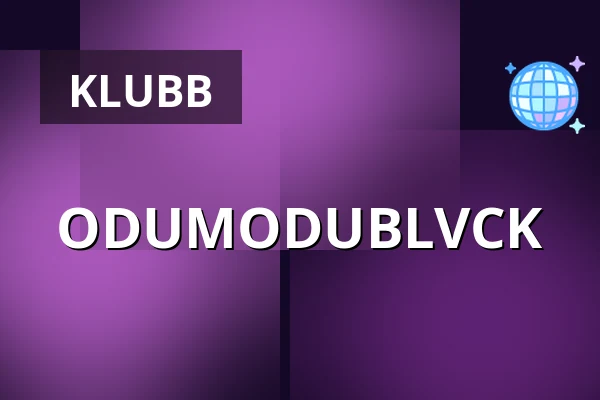 ODUMODUBLVCK — A75 Event Venue, Stockholm