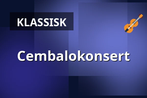 Cembalokonsert — Örnsköldsviks kyrka, Örnsköldsvik