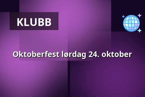 Oktoberfest lørdag 24. oktober — Westerqwarn Pub & Restaurang, KOLBÄCK