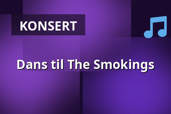 Dans til The Smokings — Regnbågen, Örebro