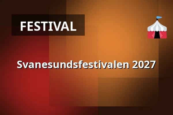 Svanesundsfestivalen 2027 — Svanesundsfestivalen, Svanesund