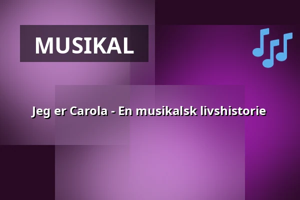 Jeg er Carola - En musikalsk livshistorie — PB-Hallen, Östersund