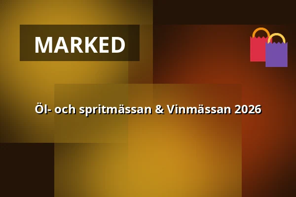 Öl- och spritmässan & Vinmässan 2026 — Monitor ERP Arena, Gävle