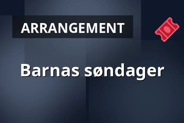 Barnas søndager — Kulturhuset Arbis, Linköping