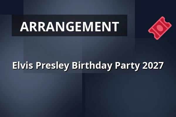 Elvis Presley Birthday Party 2027 — Katalin, Uppsala