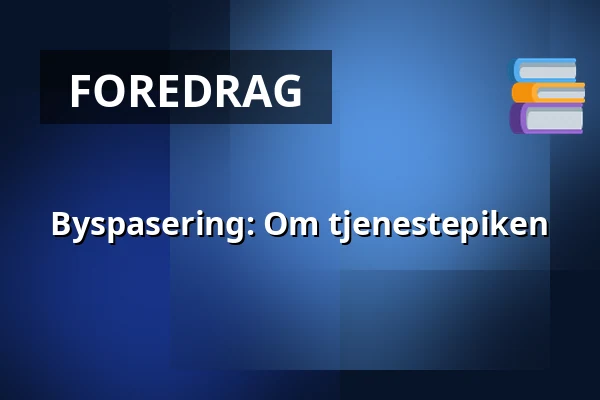 Byspasering: Om tjenestepiken — Dalagatan 11, outside Eastmaninstitutet, Stockholm