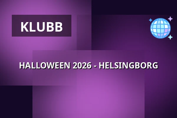 HALLOWEEN 2026 - HELSINGBORG — HELSINGBORG, TBA, Helsingborg