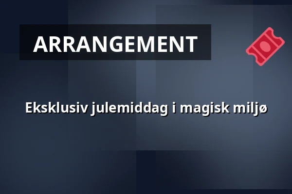 Eksklusiv julemiddag i magisk miljø — KAIJA, Stallet, Uppsala