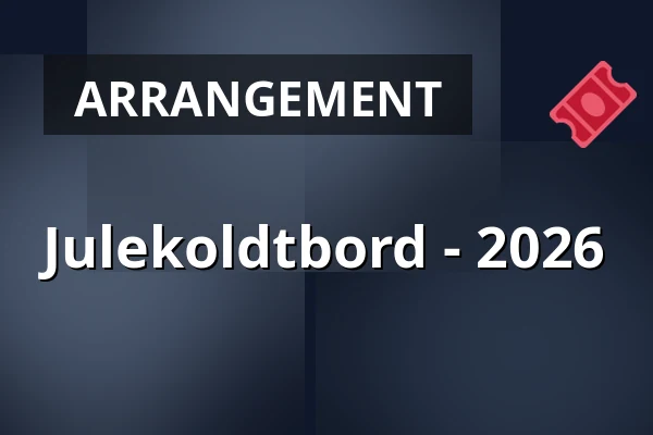 Julekoldtbord - 2026 — Ångfartyget Blidösund, Stockholm