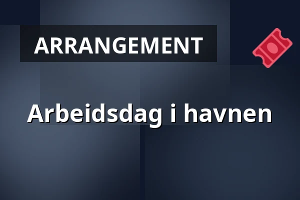 Arbeidsdag i havnen — galleri insikten, röda stugan, Åstol