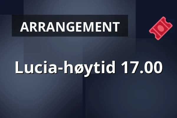 Lucia-høytid 17.00 — Nacka kyrka, Nacka