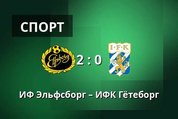 ИФ Эльфсборг – ИФК Гётеборг — Borås Arena, Boras