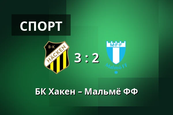 БК Хакен – Мальмё ФФ — Nordic Wellness Arena, Гётеборг