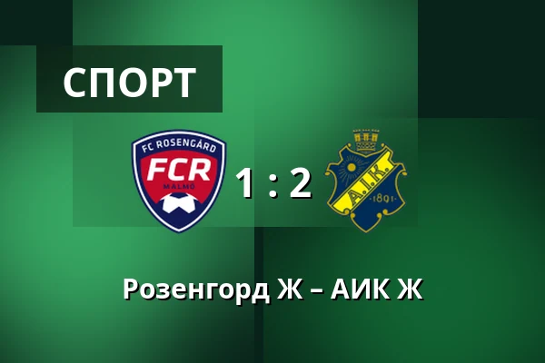 Розенгорд Ж – АИК Ж — Malmo IP, Мальмё