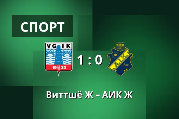 Виттшё Ж – АИК Ж — Vittsjo, Vittsjo