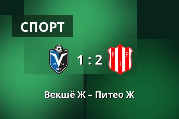 Векшё Ж – Питео Ж — Visma Arena, Växjö