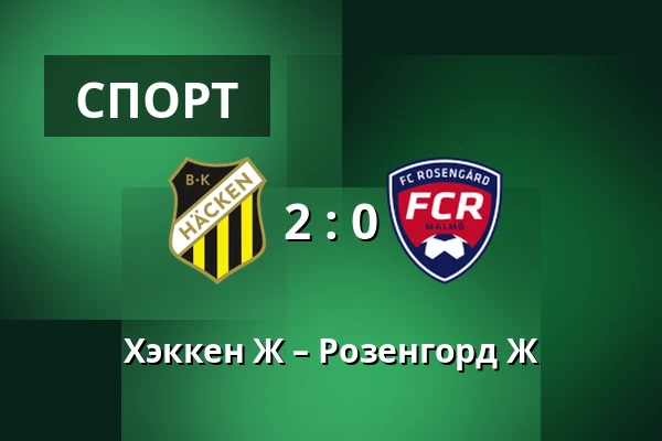 Хэккен Ж – Розенгорд Ж — Nordic Wellness Arena, Гётеборг