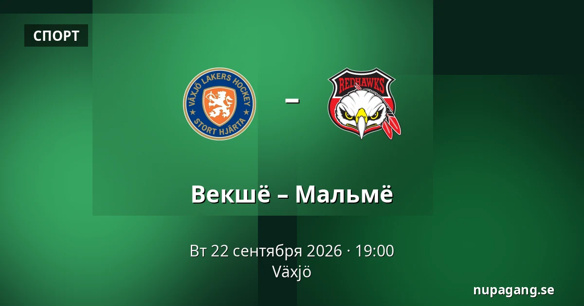 Векшё – Мальмё — Växjö