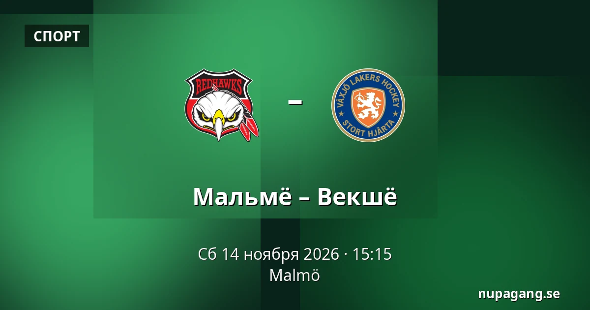 Мальмё – Векшё — Мальмё