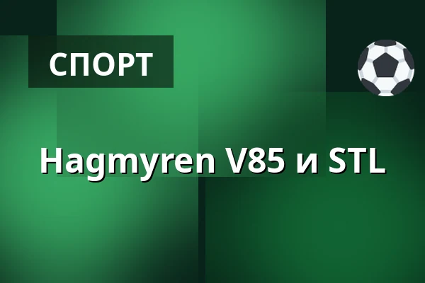 Hagmyren V85 и STL