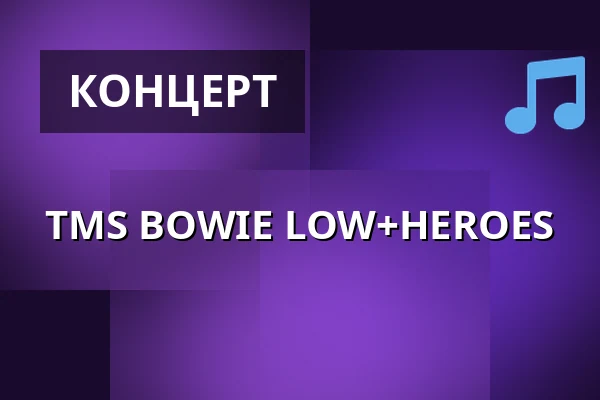 TMS BOWIE LOW+HEROES — Katalin, Уппсала