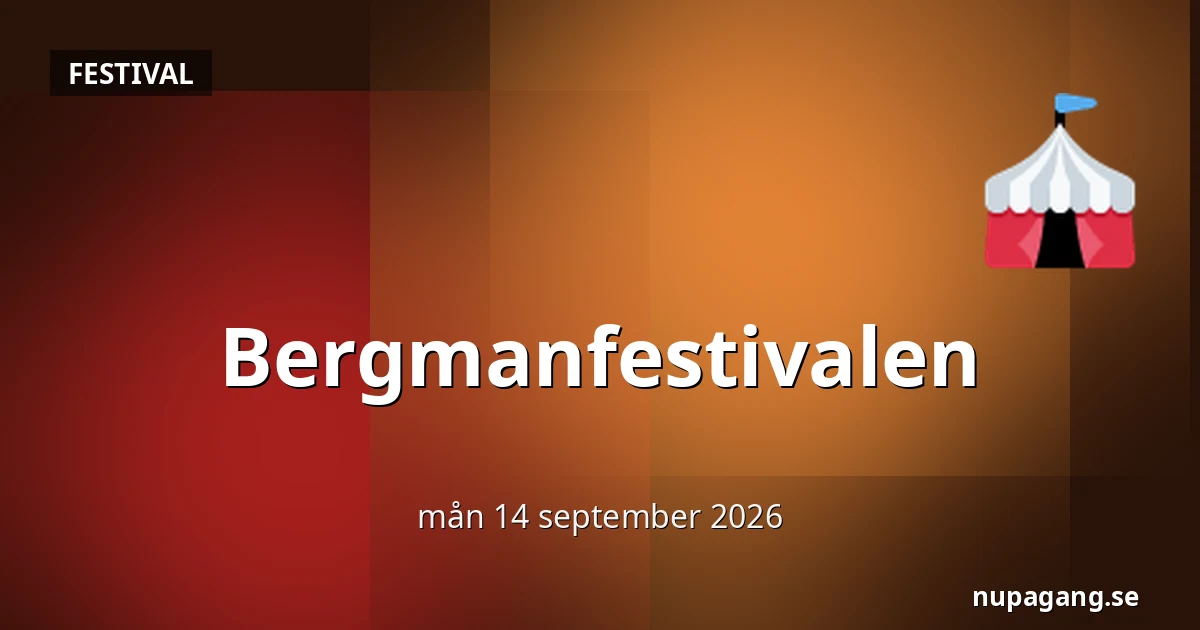 Bergmanfestivalen
