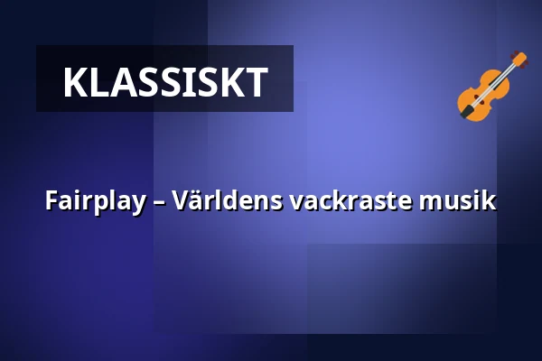 Fairplay – Världens vackraste musik — Konserthuset Stockholm, Stockholm
