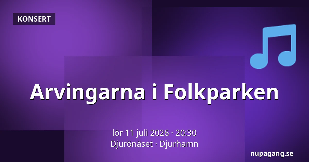 Arvingarna i Folkparken — Djurönäset, Djurhamn