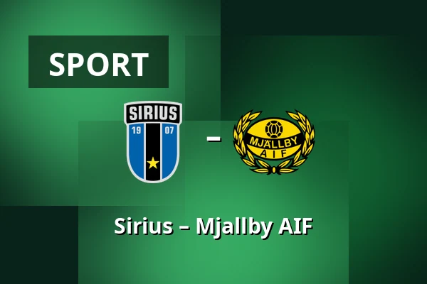 Sirius – Mjallby AIF — Studenternas IP, Uppsala