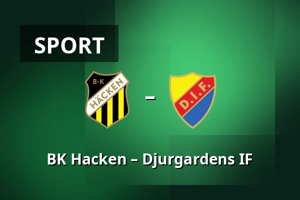 BK Hacken – Djurgardens IF — Nordic Wellness Arena, Göteborg