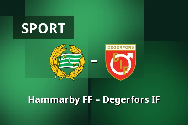 Hammarby FF – Degerfors IF — 3Arena, Stockholm