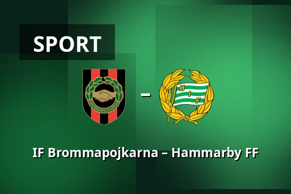 IF Brommapojkarna – Hammarby FF — Grimsta IP, Stockholm