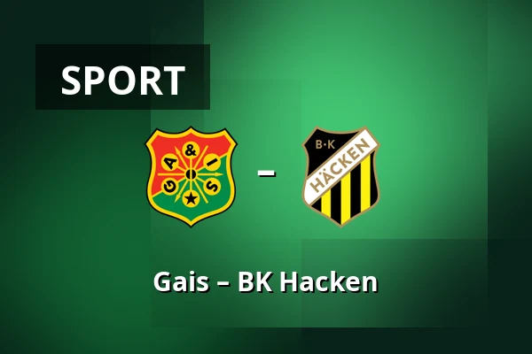 Gais – BK Hacken — Gamla Ullevi, Göteborg