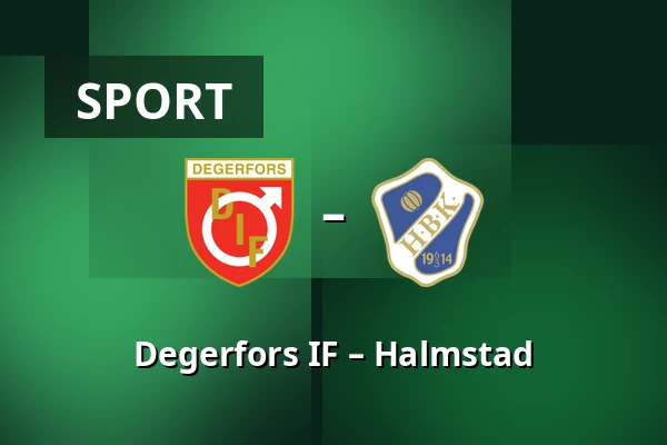 Degerfors IF – Halmstad — Stora Valla, Degerfors