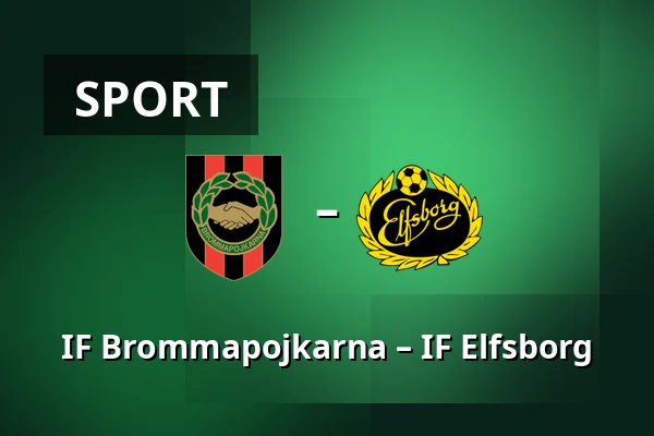 IF Brommapojkarna – IF Elfsborg — Grimsta IP, Stockholm