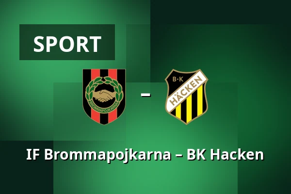 IF Brommapojkarna – BK Hacken — Grimsta IP, Stockholm