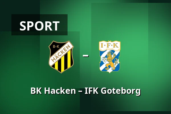 BK Hacken – IFK Goteborg — Nordic Wellness Arena, Göteborg