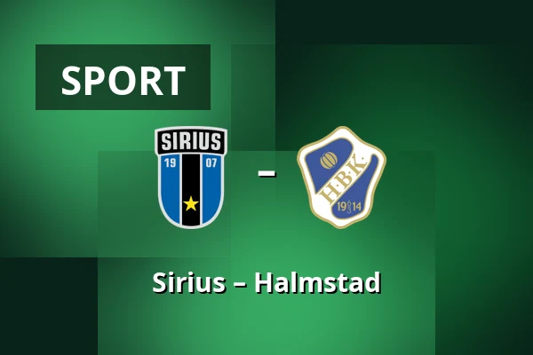 Sirius – Halmstad — Studenternas IP, Uppsala