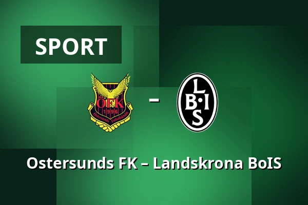 Ostersunds FK – Landskrona BoIS — Jamtkraft Arena, Ostersund