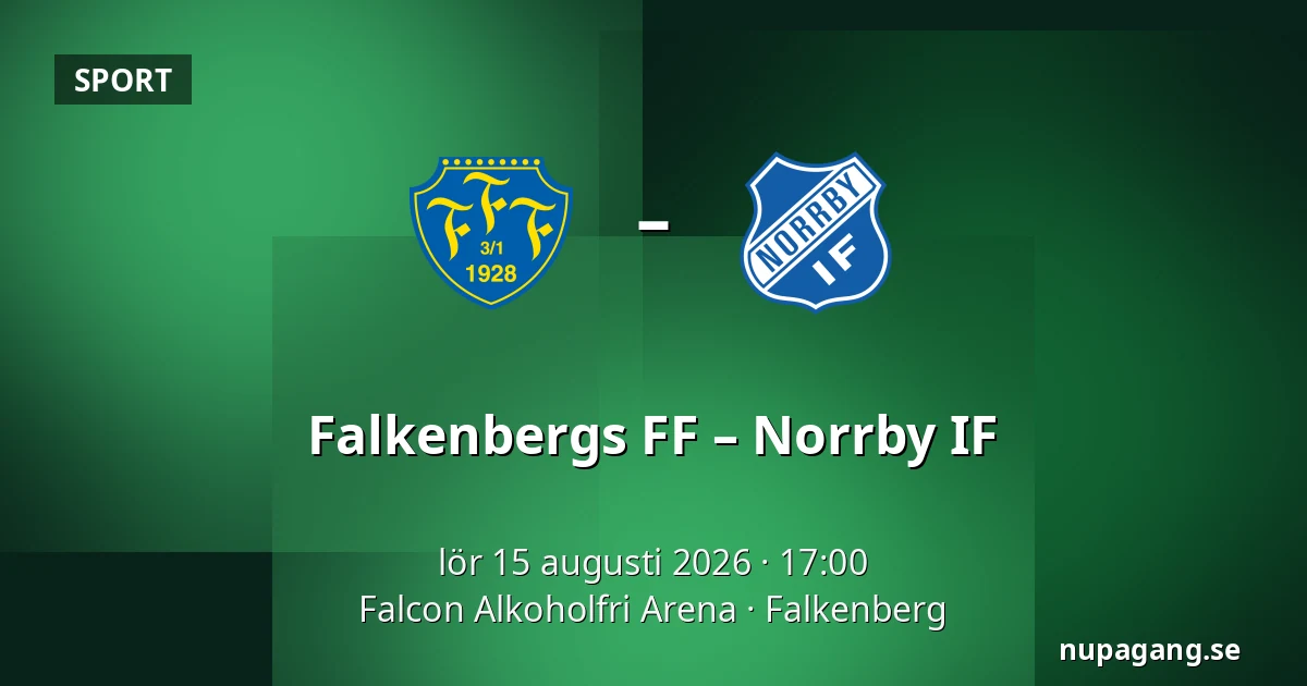 Falkenbergs FF – Norrby IF — Falcon Alkoholfri Arena, Falkenberg